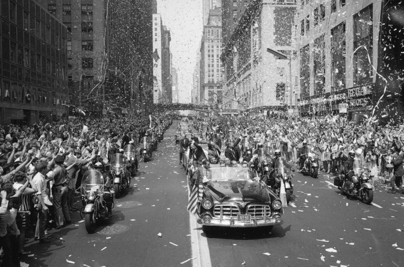 Moon landing file photo